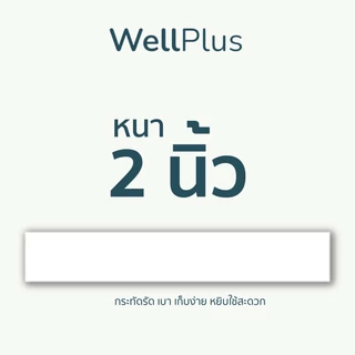 WellPlus อาสนะ Asana เบาะรองนั่งสมาธิ ยางพาราแท้ Ksana