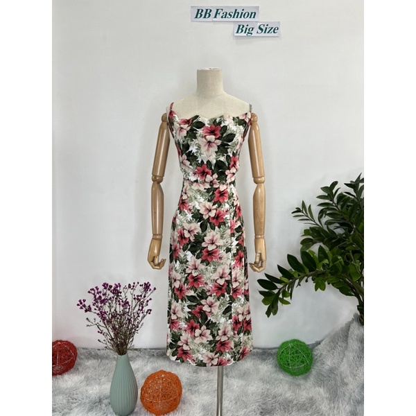 เดรสคล้องคอมะม่วง (M30)