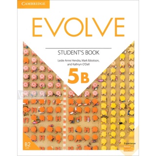 DKTODAY หนังสืออย่างเดียว EVOLVE 5B:STUDENTS BOOK **ไม่มีโค๊ดออนไลน์**