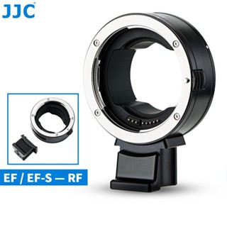 JJC EF-EOS R อะแดปเตอร์เมาท์เลนส์ สำหรับติดเลนส์เมาท์ Canon EF EF-S กับตัวกล้องมิเรอร์เลสเมาท์ RF Canon EOS R50 R10 R8 R7 R6 Mark II R6 R5 R3 RP R Ra