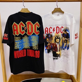 YM T-shirt เสื้อยืดแขนสั้น ACDC