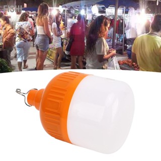 Fishi หลอดไฟ LED 120W ABS ชาร์จหลอดไฟตั้งแคมป์สำหรับตลาดกลางคืนฉุกเฉินกลางแจ้ง