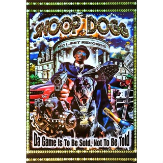 โปสเตอร์ สนูป ด็อก Snoop Dogg No Limit Records Forever Support (2020) POSTER 24"x35" Inch Rapper Singer Actor Game Show