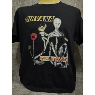 [ปรับแต่งได้]เสื้อวงนำเข้า Nirvana ‎Incesticide Kurt Cobain Sonic Youth Grunge Retro Style Vintage Gildan T-Shirt_39