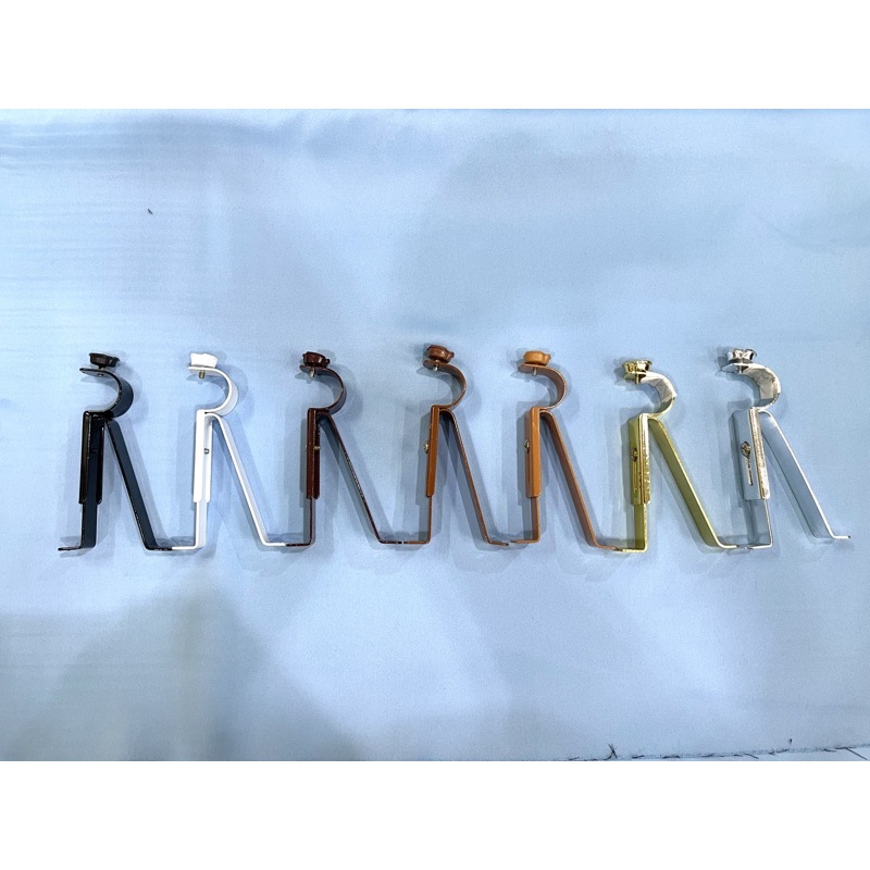(พร้อมส่ง) ขารางม่าน 1 ชั้นยื่นพิเศษ สำหรับม่านตาไก่ ขารางโชว์ สามารถปรับความยาวได้ อย่างดีเหล็กหนา