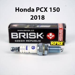 หัวเทียน BRISK COPPER RACING แกนทองแดง Honda PCX 150 ปี 2018 ขึ้นไป (C21RA) รองรับทุกน้ำมัน