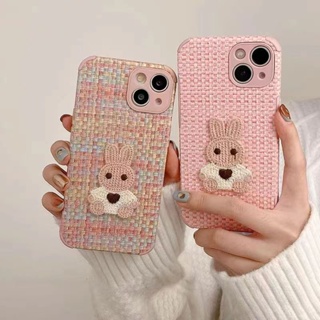 เคสโทรศัพท์มือถือ ลายกระต่ายน่ารัก DIY สําหรับ Xiaomi Mi 11 Lite 4G 5G 12 Pro Poco F3 Poco X3 GT Redmi K30 Pro K40 Pro K50 Pro Note 10 5G