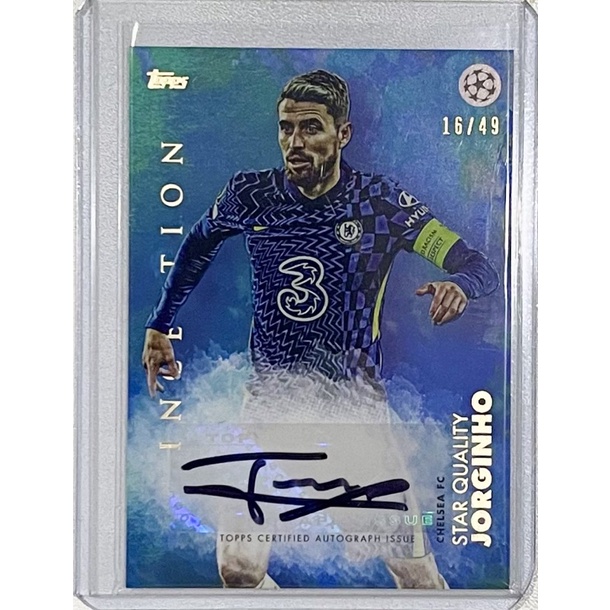 Jorginho /49 Autograph, Topps Inception