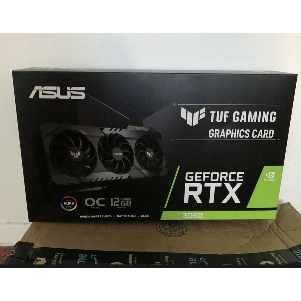 /SUS TUF GAMING GRAPHICS CARD AURA SYNC OC 12GB NVIDIA AMPERE ARCH