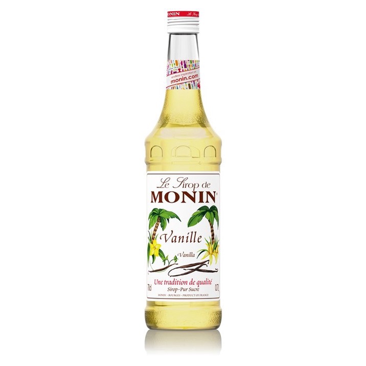 (แบ่งขาย) โมนิน ไซรัป Vanilla (Monin Syrup Vanilla) 150 ml.