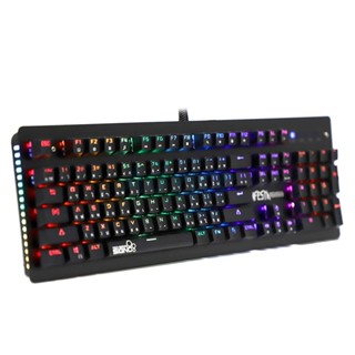 คีย์บอร์ดเกมมิ่ง SIGNO KB-738 Mechanical Gaming Keyboard (Red Switch)