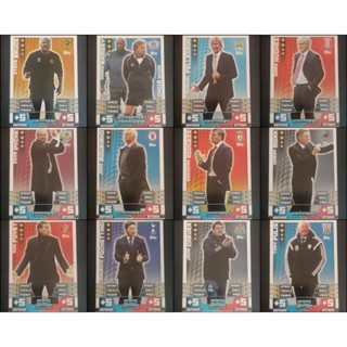 การ์ดฟุตบอล ผู้จัดการทีม MATCH ATTAX 2014/15 MANAGERS