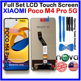 Ngs ชุดหน้าจอสัมผัส LCD เต็มจอ สําหรับ XIAOMI POCO M4 Pro 5G 21091116Ag MZB0BGVIN พร้อมเครื่องมือเปิด