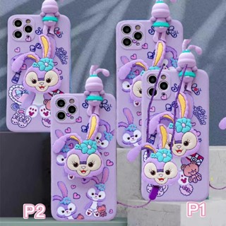 🌈จัดส่งทันที 🏆เคส Vivo Y15S เคสโทรศัพท์มือถือ ลายการ์ตูน Stella Lou น่ารัก พร้อมสายคล้อง และตุ๊กตา สําหรับ Vivo Y15S Y16 Y20i Y21 Y22 Y17 Y3 Y50 Y51 2020 Y31 2021 Y02S Y66 Y67 Y72 Y74S Y55s Y71 Y81 Y91i Y76 Y19 U3 เคสไอโฟน เคส TPU  เคสโทรศ เปลือกซิลิคอน