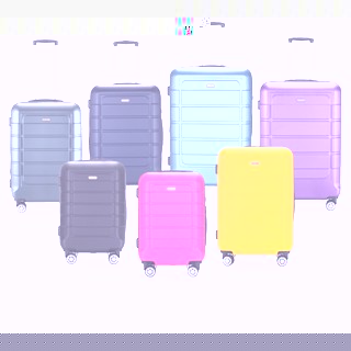 HQ LUGGAGE กระเป๋าเดินทาง ABS ระบบล็อค TSA ล้อคู่ 360 ํ รุ่น 8853X