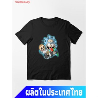 กำลังราคา2022  sale การ์ตูนอเมริกัน ริกกับมอร์ตี้ แขนสั้นลายการ์ตูน  Rick And Morty Juice Ride  T-Shirt  เสื้อยืดชา_49