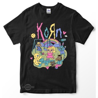 เสื้อยืด ลายการ์ตูน korn CARTOON พรีเมี่ยม