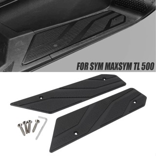 ที่เหยียบเท้า ด้านหน้า ซ้าย ขวา อลูมิเนียม CNC ทนต่อแรงเสียดทาน สําหรับ SYM MAXSYM TL500 TL 500