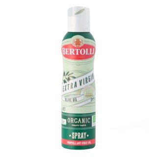 Bertolli Organic Extra Virgin Olive Oil Spray เบอร์ทอลลี่ ออร์แกนิค สเปรย์ 132 กรัม