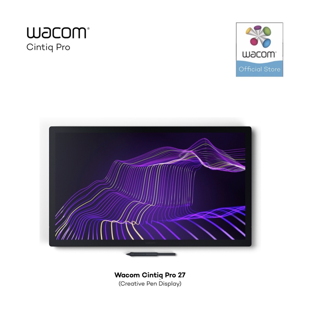 Wacom Cintiq Pro 27 (DTH271) จอแสดงผลพร้อมปากกาสร้างสรรค์