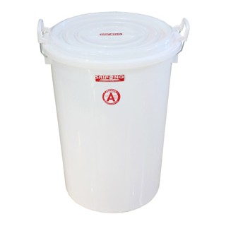 ถังน้ำพลาสติก เกรด A ขนาด 70 ลิตร สีขาว Plastic water tank, grade A, size 70 liters, white