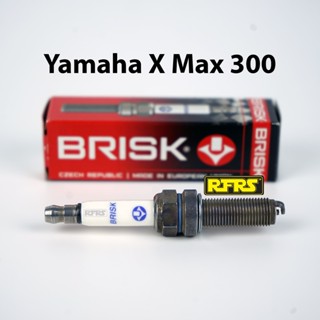 หัวเทียน BRISK PREMIUM RACING แกนเงิน Yamaha XMax 300 Spark Plug (SY01RC) รองรับทุกน้ำมัน Made in EU