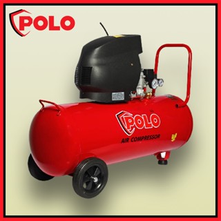 POLO รุ่น SGBM9037 ปั๊มลม ปั๊มลมโรตารี่ ปั๊มลมขับตรง ปั้มลม ปั้มลมโรตารี่ ปั้มลมขับตรง ขนาดถัง 70 ลิตร แรงดัน 8 บาร์