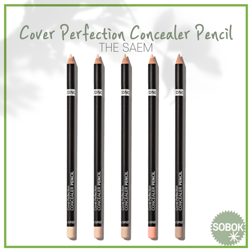 [THE SAEM] (+new color) Cover Perfection Concealer Pencil คอนซีลเลอร์