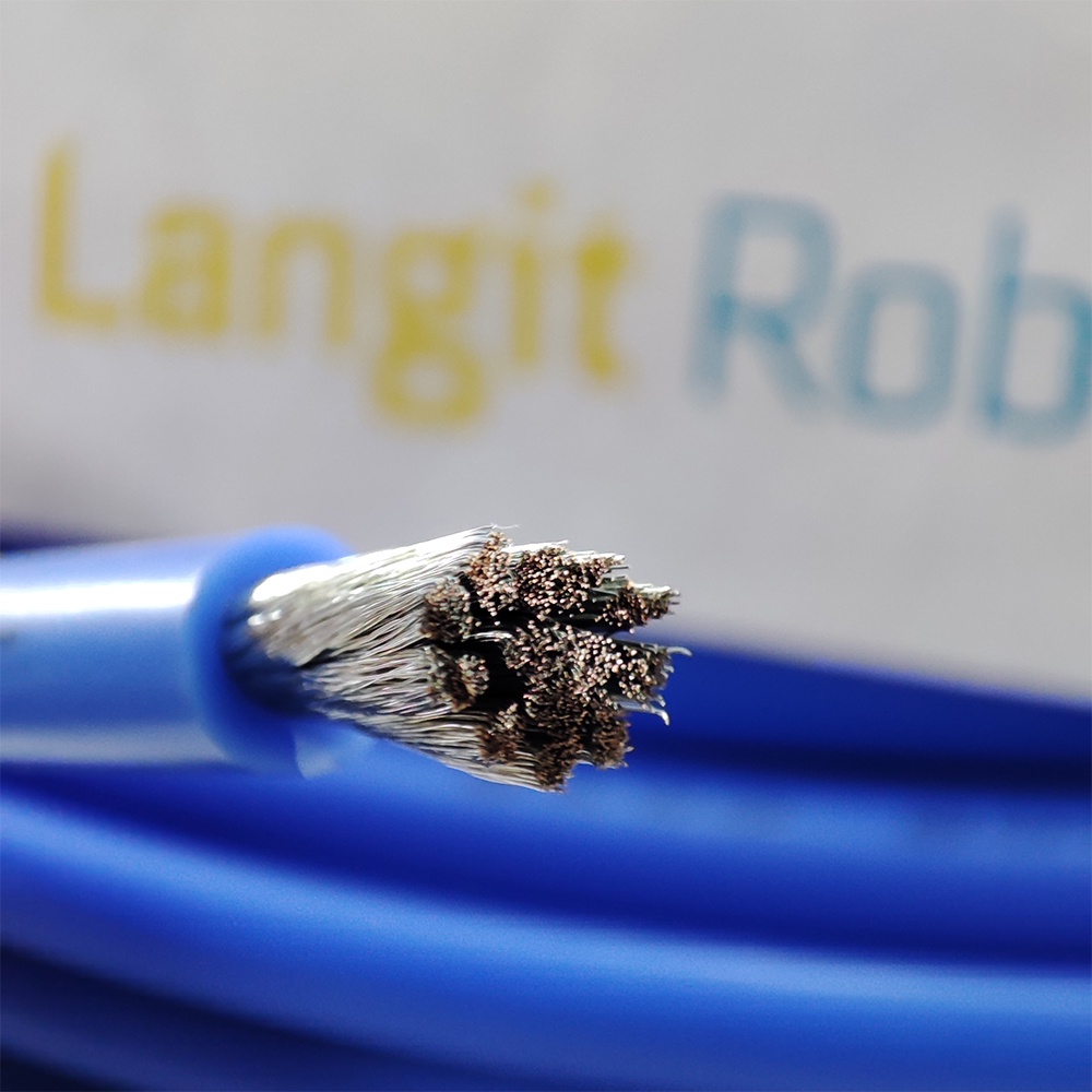 AWG 8 สายซิลิโคน AWG8 สายซิลิโคน สีฟ้า ทนความร้อน