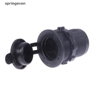 [springeven] ซ็อกเก็ตเต้าเสียบรถยนต์ 12V-24V อุปกรณ์เสริม สําหรับรถยนต์