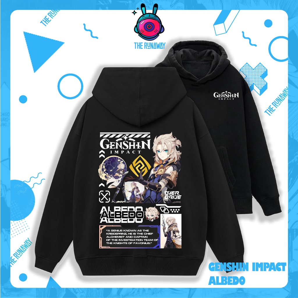 เสื้อฮู้ด Genshin Impact: Albedo Men / Women โดย The Runaway