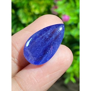 พลอย แทนซาไนท์ Tanzanite 17.23 กะรัต (Cts.) พลอยแท้ อัญมณีมงคลประจําวันเกิด เครื่องประดับพลอย