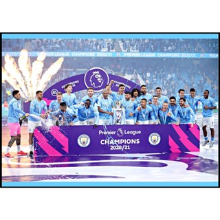 โปสเตอร์ MANCHESTER CITY ขนาดA3