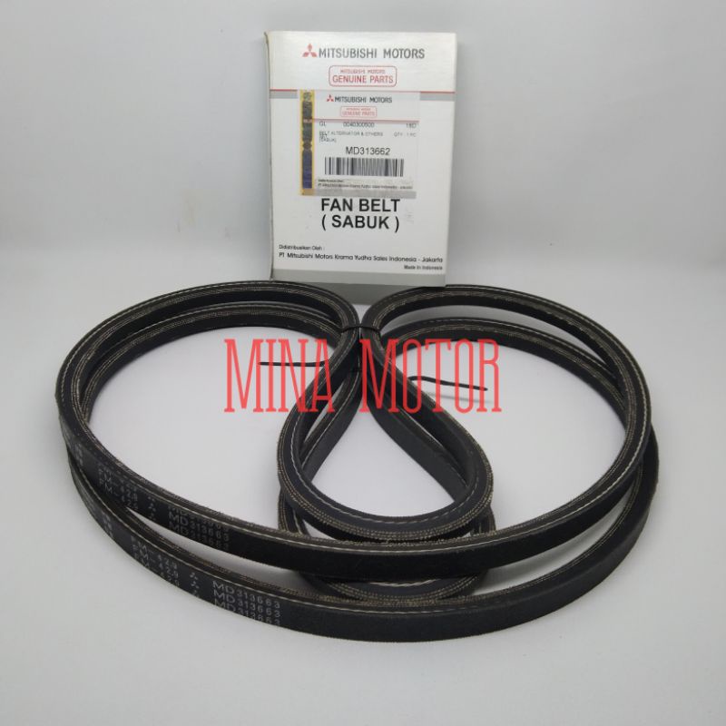 MMKSI Fan Belt Dynamo Road Mitsubishi Kuda Diesel