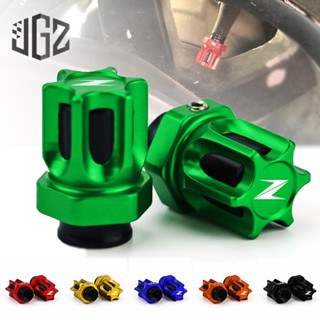 Z ฝาครอบวาล์วล้อรถจักรยานยนต์ CNC สําหรับ KAWASAKI Z125 Z250 Z300 Z400 Z800 Z900 Z1000 Z100SX