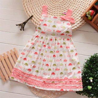 Dress- 944 ชุดเด็กหญิงแฟชั่นเกาหลี Size-130 (6-7Y)