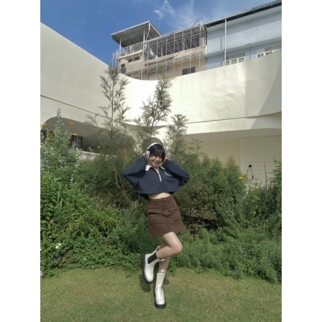 kome.girls กรอกโค้ดลด 45.- ꒰MAYKOME45꒱กระโปรงสั้นทรงเอ รุ่น Yena Skirt