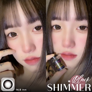 ร้านเลนส์สวยคอนแทค Wink wow รุ่น Shimmer สี เทา สีดำ สีน้ำตาล มีค่าสายตาและปกติ ยอดขายดีมาก  นำเข้าจากเกาหลีมี อย.100%