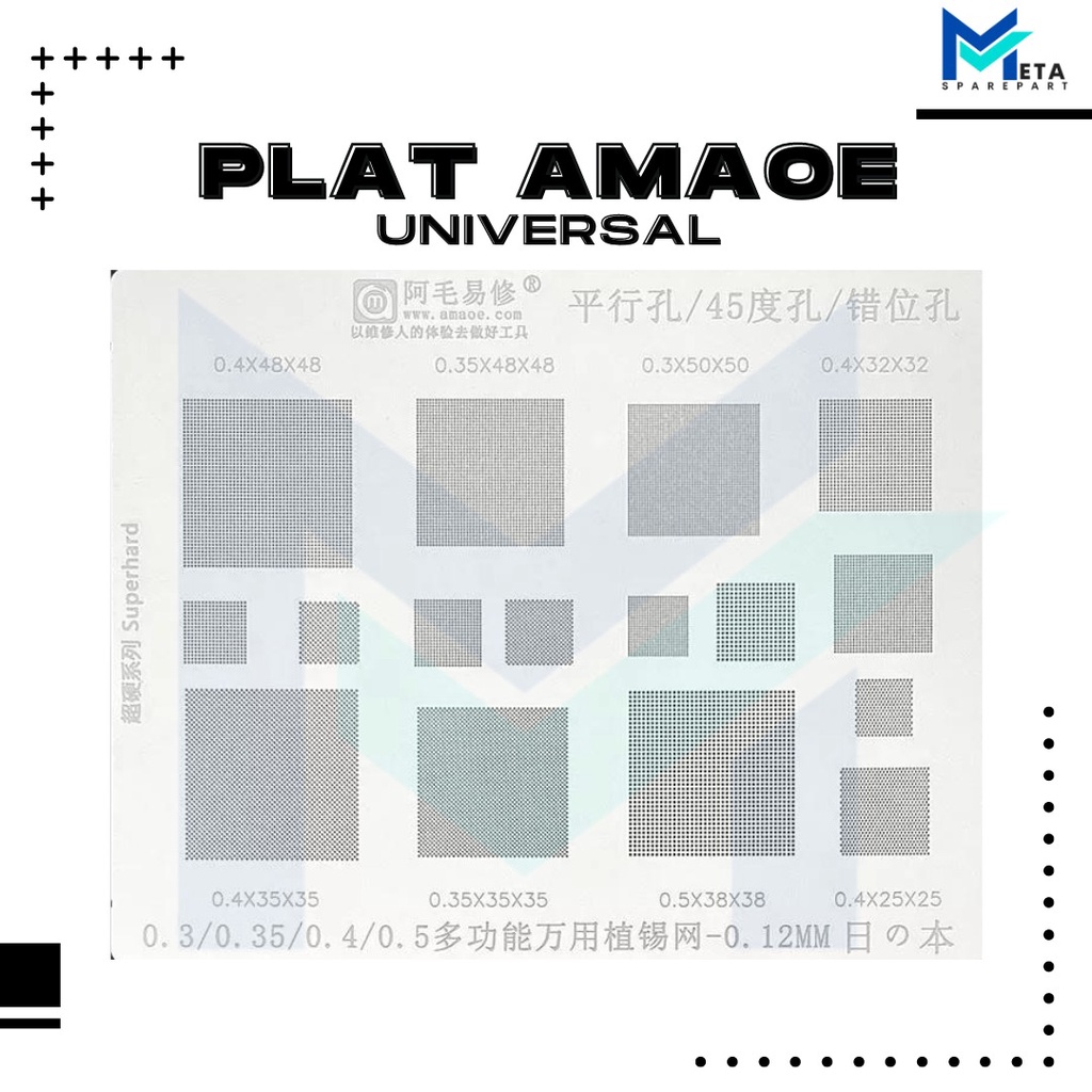 AMAOE UNIVERSAL BGA PLATE