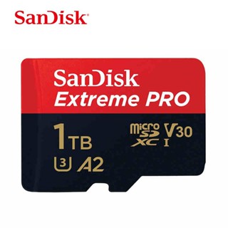 Sandisk การ์ดหน่วยความจําแฟลช 1TB micro sd class 10 U3 A2 V30 1TB