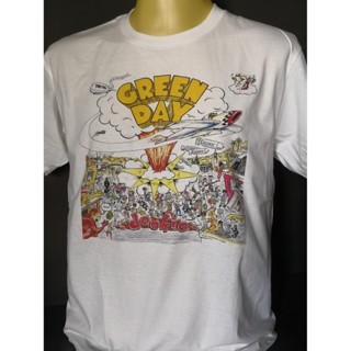 เสื้อยืดเสื้อวงนำเข้า Green Day Dookie 1994 Bad Religion Nofx Rancid Skate Punk Rock Retro Vintage Style T-Shirt_32