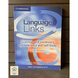 หนังสือมือ2 SHB_ CAMBRIDGE Language Links Grammar and Vocabulary for Reference and Study with ANSWERS