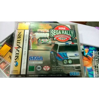 Sega Rally Championship 1995 - Sega Saturn. (Original japan) - สามารถใช้ร่วมกับจอยแข่งรถได้