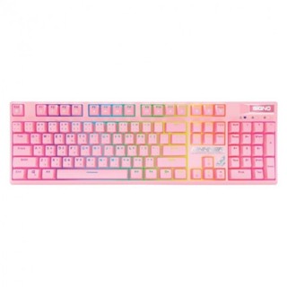 คีย์บอร์ดเกมมิ่ง Signo Gaming Keyboard Mechanical RGB KB-741 P