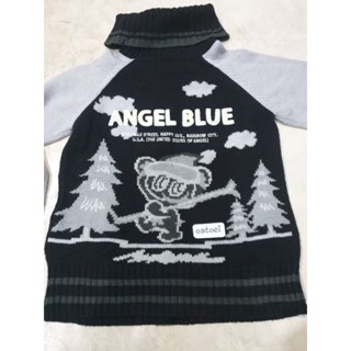 angle blue เสื้อไหมพรม (มือสอง)