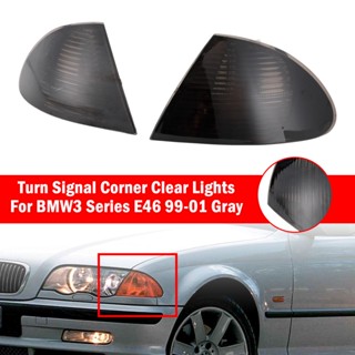 ไฟเลี้ยวมุมสำหรับ BMW 3 Series E46 99-01 สีเทา