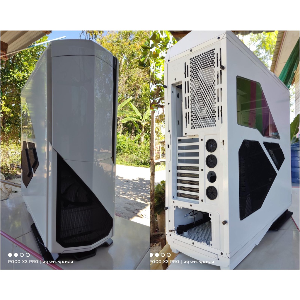 🎉Case PC: NZXT Phantom 820 Full-Tower Case (Glossy White) ขนาดใหญ่มาก🙏 เคสคอมพิวเตอร์มือสอง
