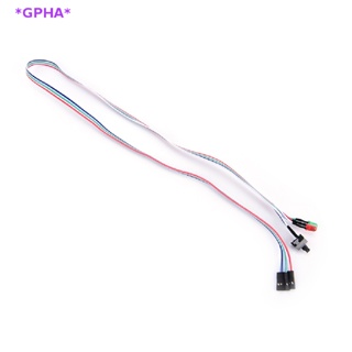 GPHA&gt; Case desktop ATX power on switch cable reset with HDD LED light for PC computer new