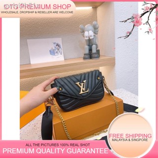 ✤✒PREMIUM QUALITY LV_NEW WAVE MULTI POCHETTE 3 IN 1 SLING BAG (WITH BOX) CD100145