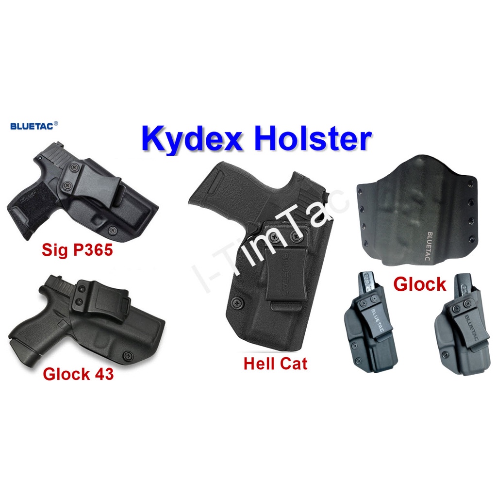 Kydex ซองพกใน/นอก Sig Sauer P365, Hell Cat, Glock